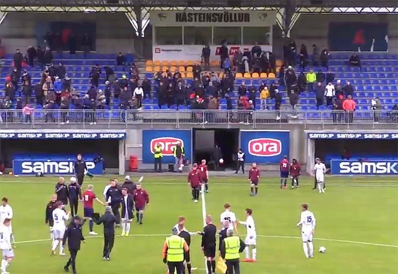 7-0 voru lokatölurnar á Hásteinsvelli í Eyjum. SKJÁMYND