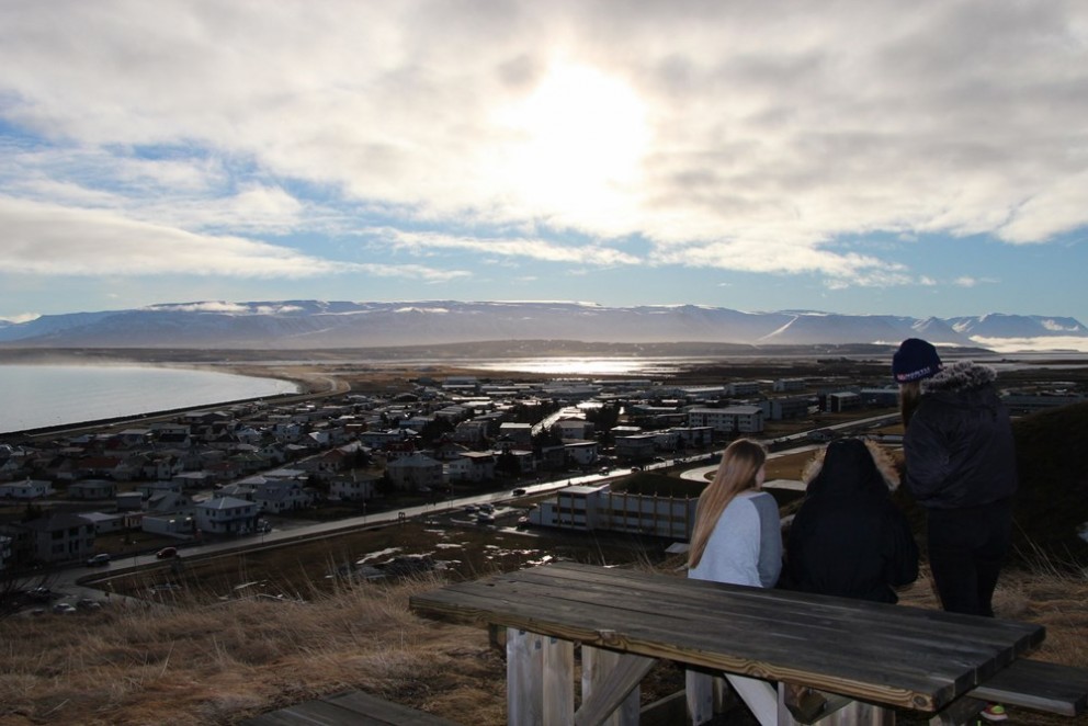 Sólmyrkvinn á Sauðárkróki – myndskeið