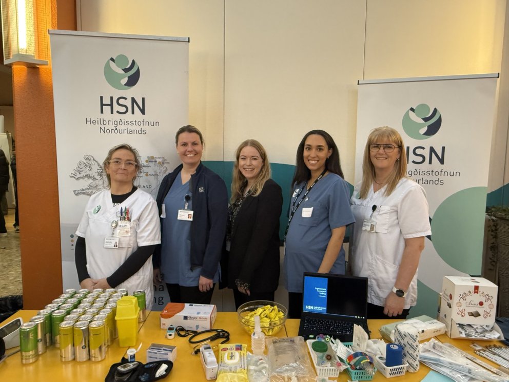 HSN með flotta fulltrúa. MYND GG