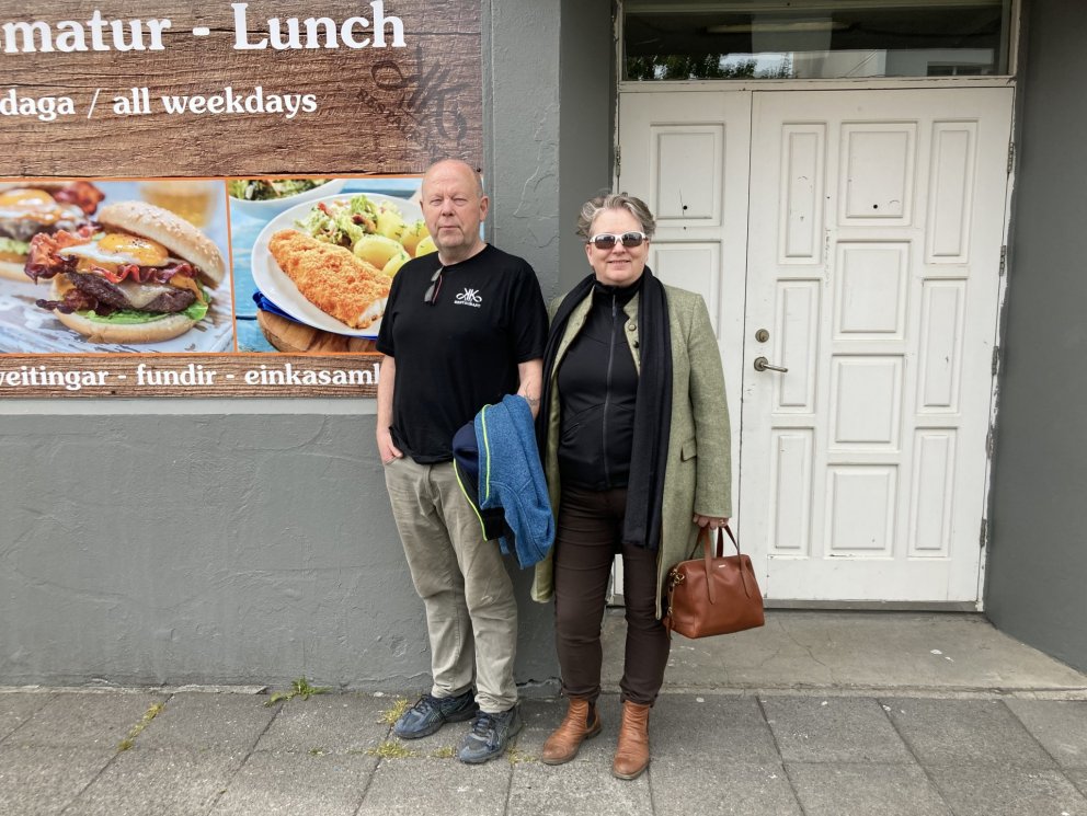 Selma og Tómas. Mynd: SMH