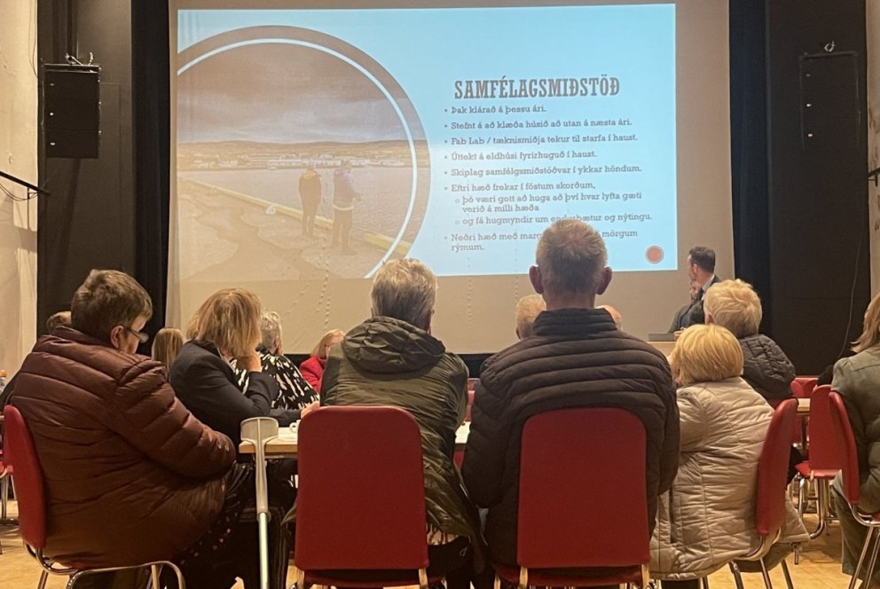 Mynd frá fundinum. Myndin tekin af hunathing.is