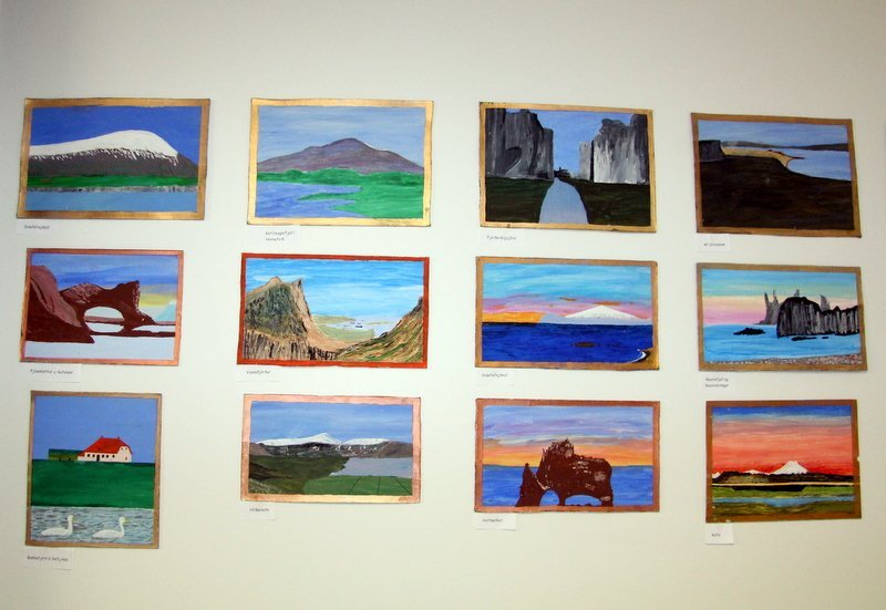 Sýnishorn af myndum Rögnvaldar. Myndir FE