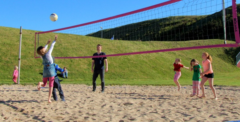 Lummudagar settir í bongóblíðu