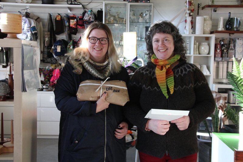 Frá REKO afhendingu á Blönduósi síðasta vetur.