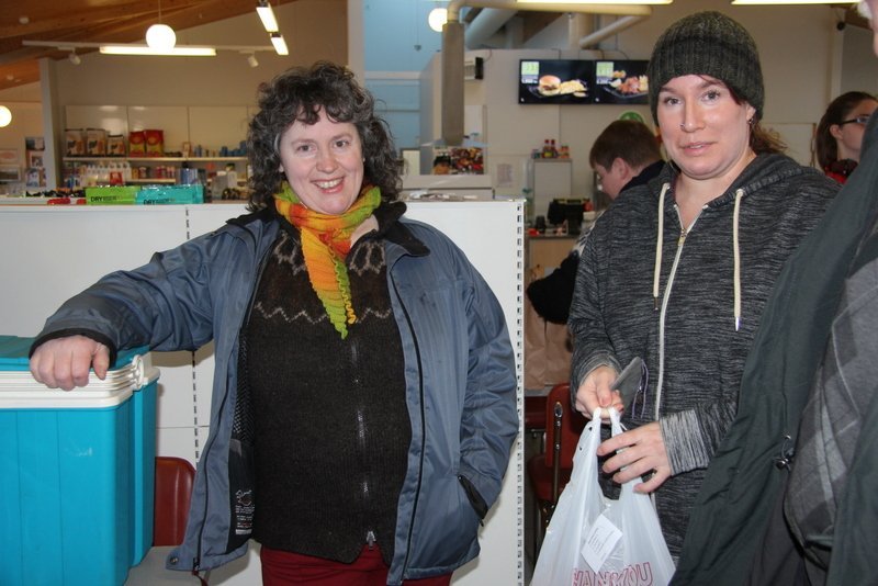 Frá REKO afhendingu á Sauðárkróki sl. vetur. Mynd:FE