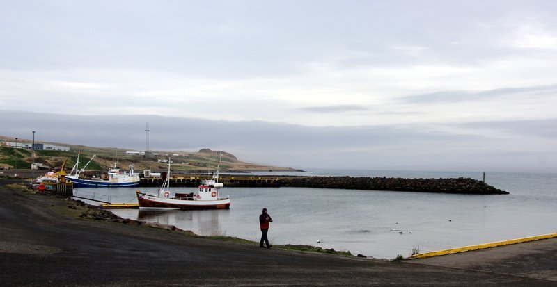 Við Hvammstangahöfn. Mynd:FE