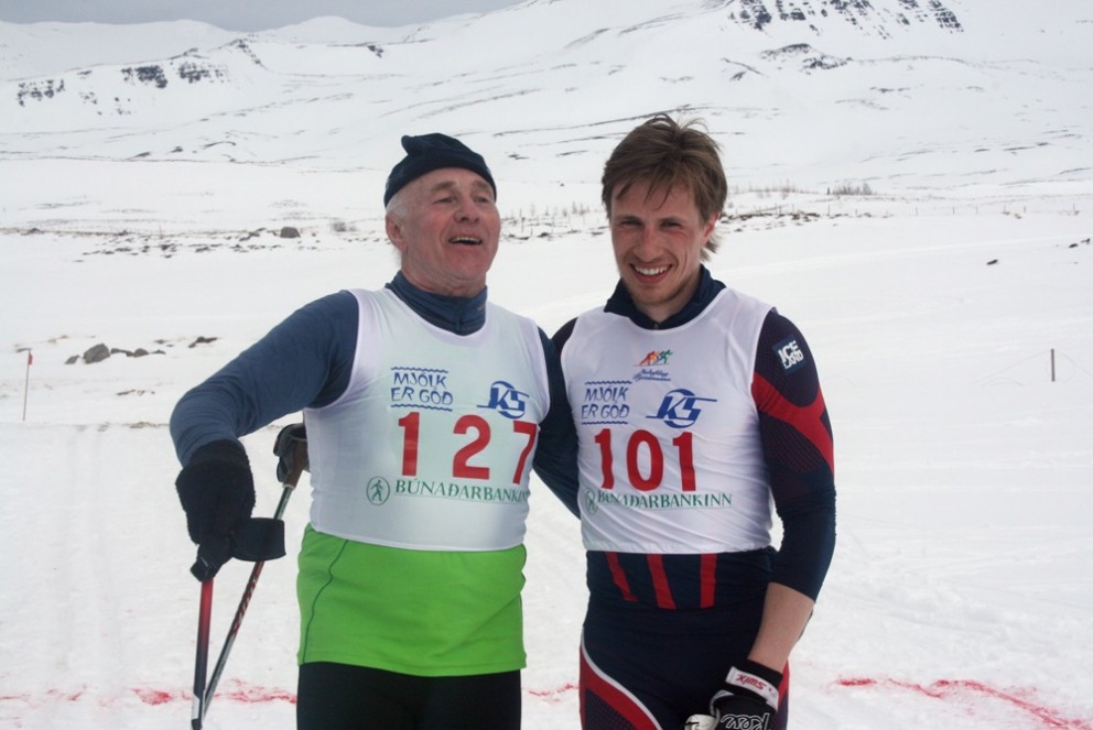 Átta tíu og átta kepptu í skíðagöngu