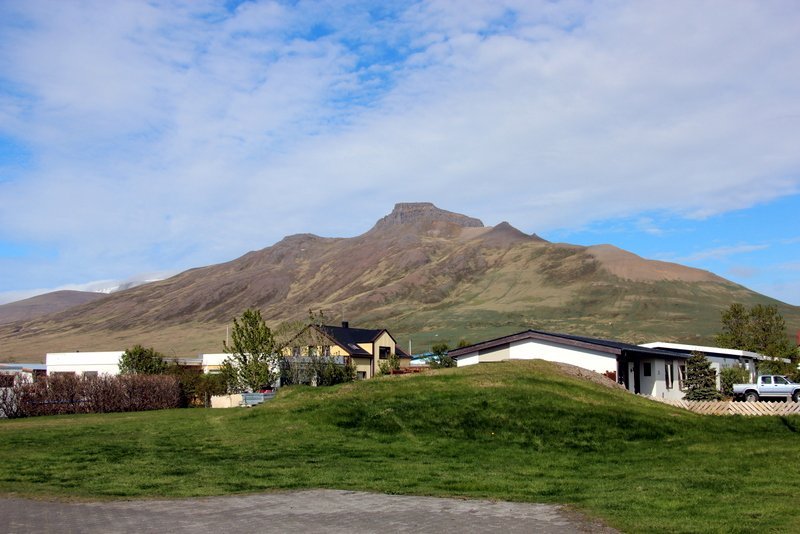 Vinsælt er að ganga á Spákonufell við Skagaströnd. Mynd:FE