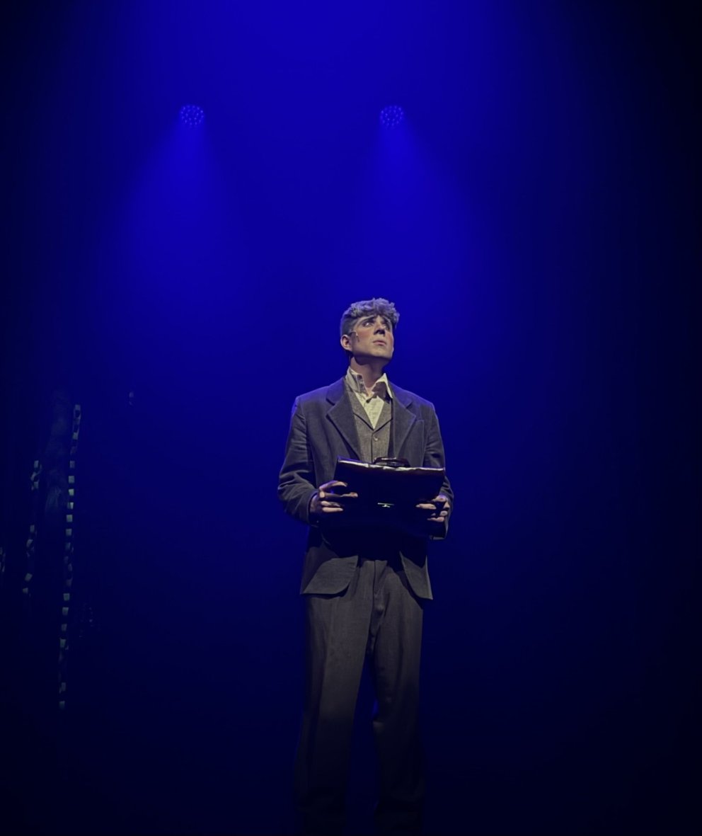 Hákon Snorri í hlutverki Jakobs, föður Gosa í samnefndu leikriti. MYND AÐSEND