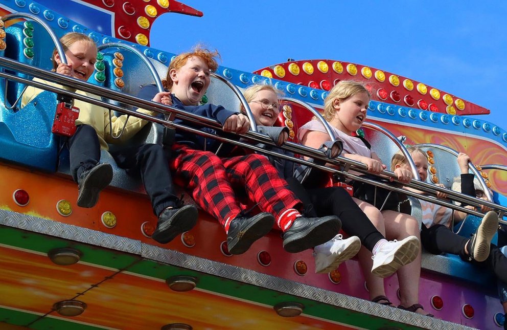 Það var stuð í Tívolíinu. MYNDIR: ÓAB