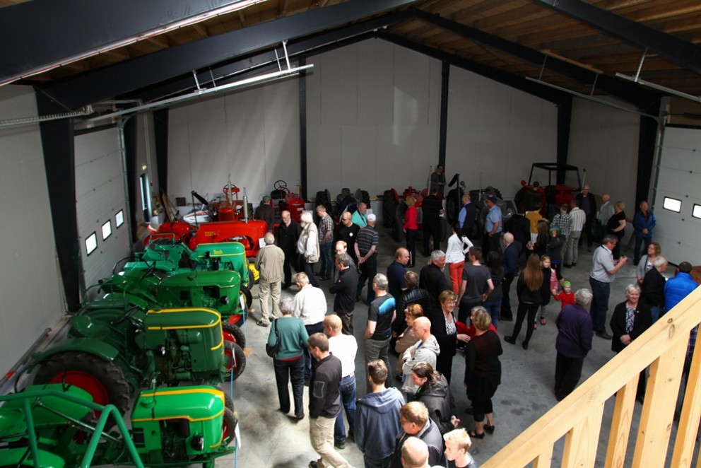 Yfir 200 manns mættu á opnunarhátíð búminjasafns