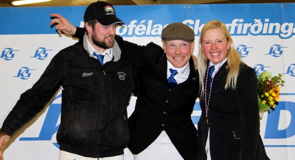 Ísólfur Líndal Þórisson varði titilinn frá því í fyrra