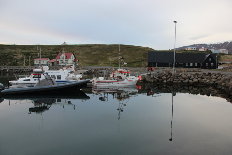 Við höfnina á Hofsósi. Mynd:FE