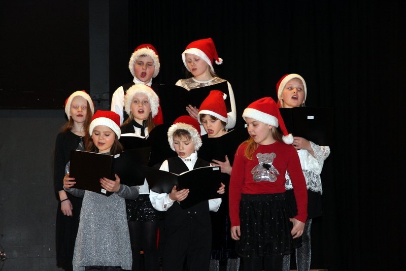 Frá jólahátíð Tónadans á síðasta ári. Mynd:FE