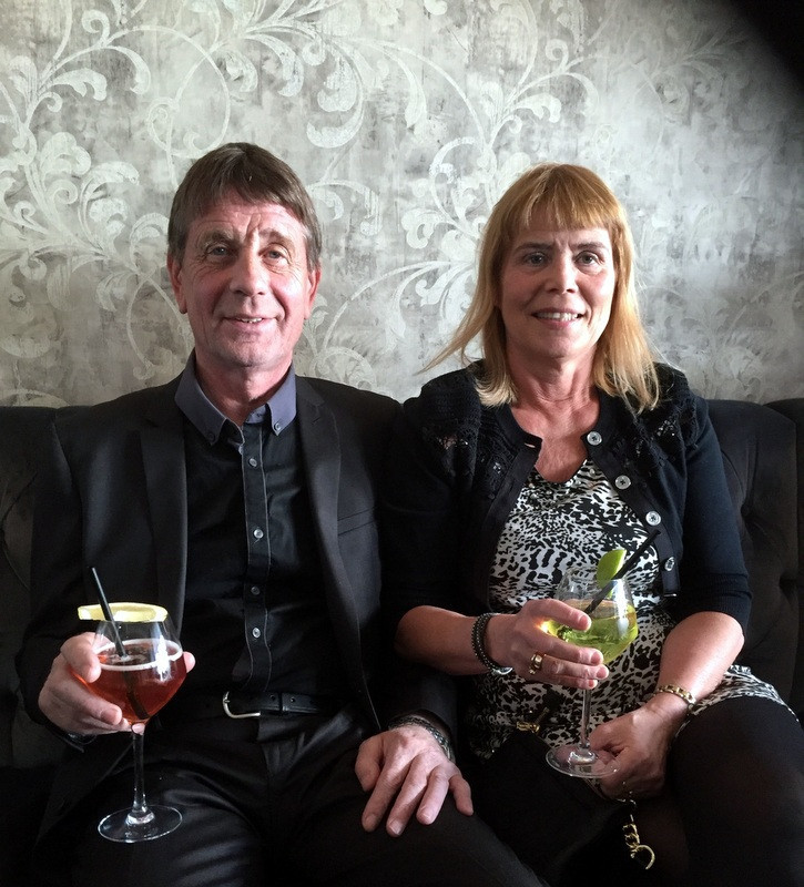 Matgæðingarnir Ingibjörg Margrét og Sigurbjörn.