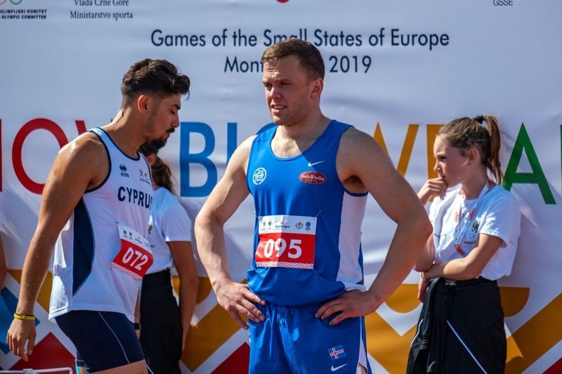 Ísak Óli Traustason, frjálsíþróttakappi. Mynd af isi.is.