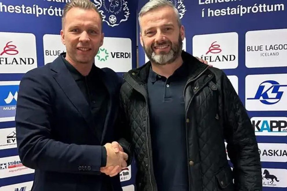 Ísólfur Líndal til hægri á myndinni. MYND AF LH