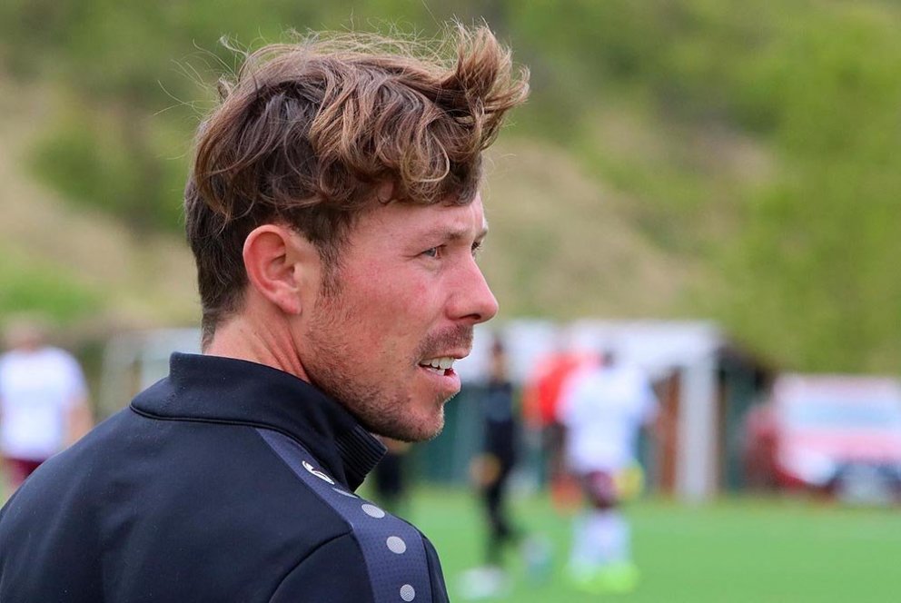 Jamie þjálfari. MYND: ÓAB