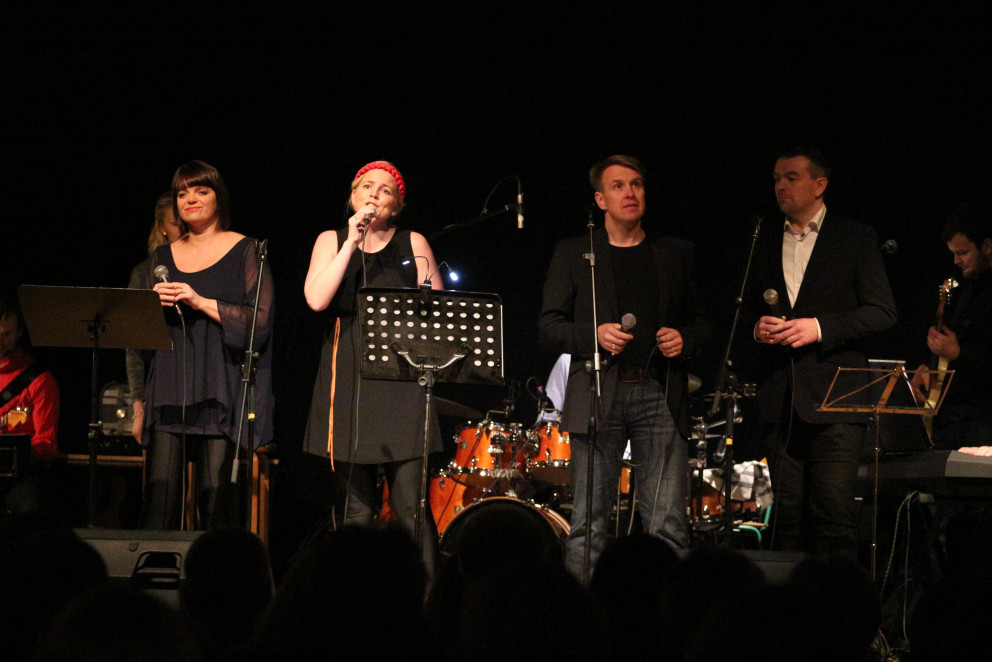 Frá tónleikum Jólahúna á Skagaströnd. Mynd: KSE