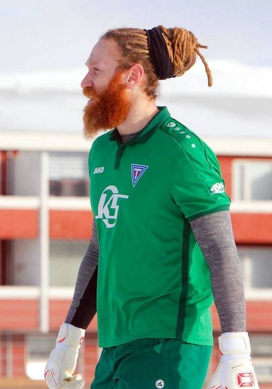 Jonathan Mark Faerber, markvörður m.fl. Tindastóls. Mynd: ÓAB