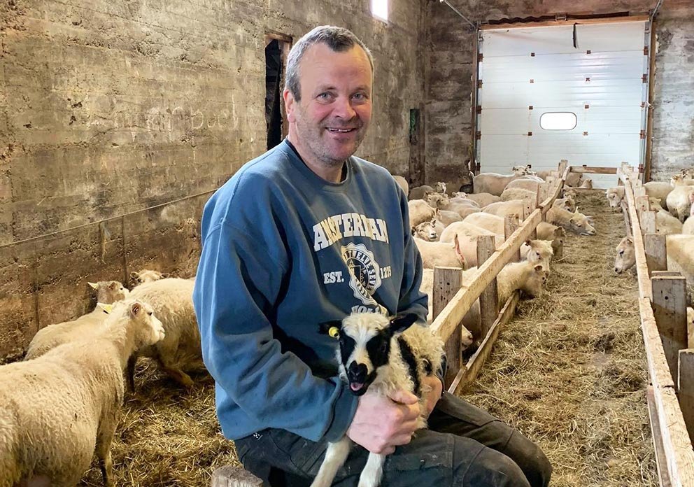 „Myndin er sviðsett,“ segir Jón. MYND: ELINE SCHRUVER