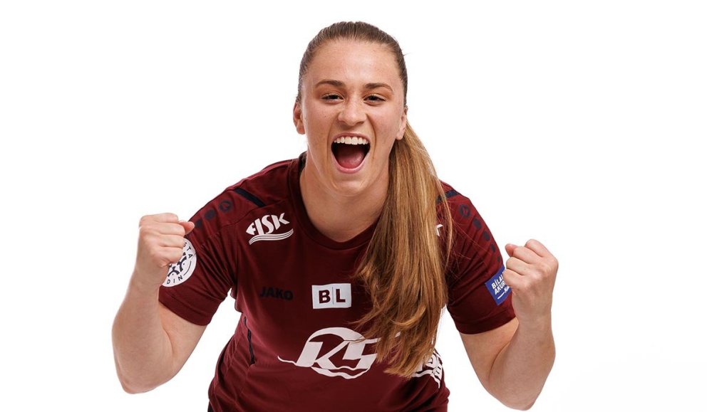 Jordyn Rhodes gerði bæði mörkin í gær og er komin með fimm mörk í deildinni. MYND: DAVÍÐ MÁR