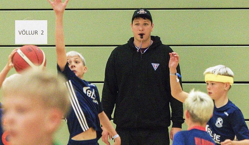 Pavel með allt undir kontról. MYND AF SÍÐU UMFÍ