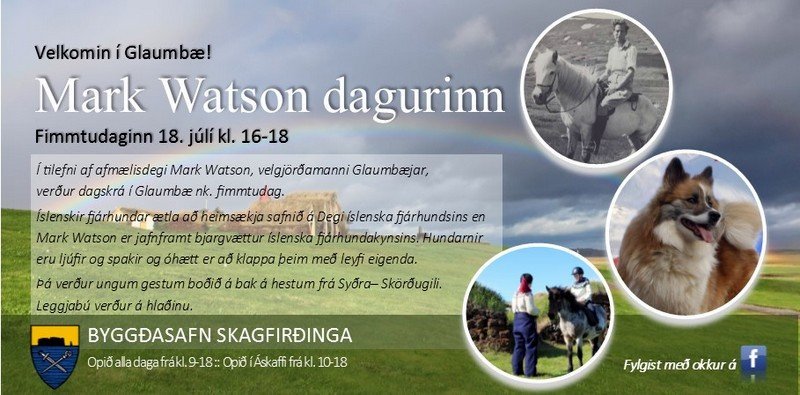 Mark Watsons minnst í Glaumbæ