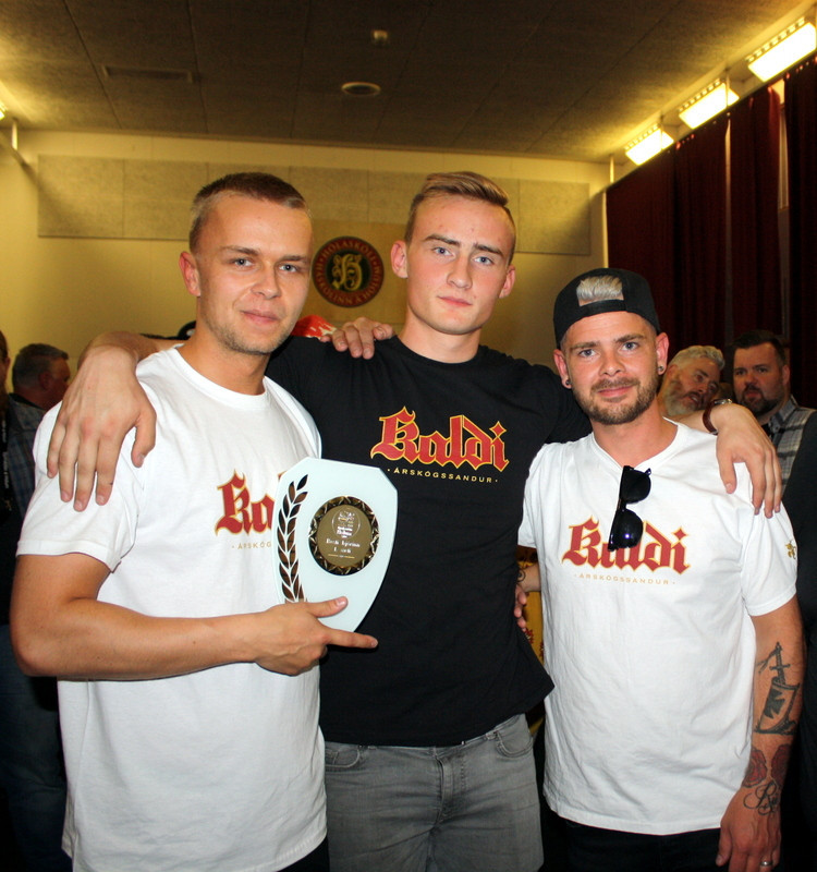 Að þessu sinni var það Bruggsmiðjan Kaldi sem átti besta bjórinn. Mynd: GBE.