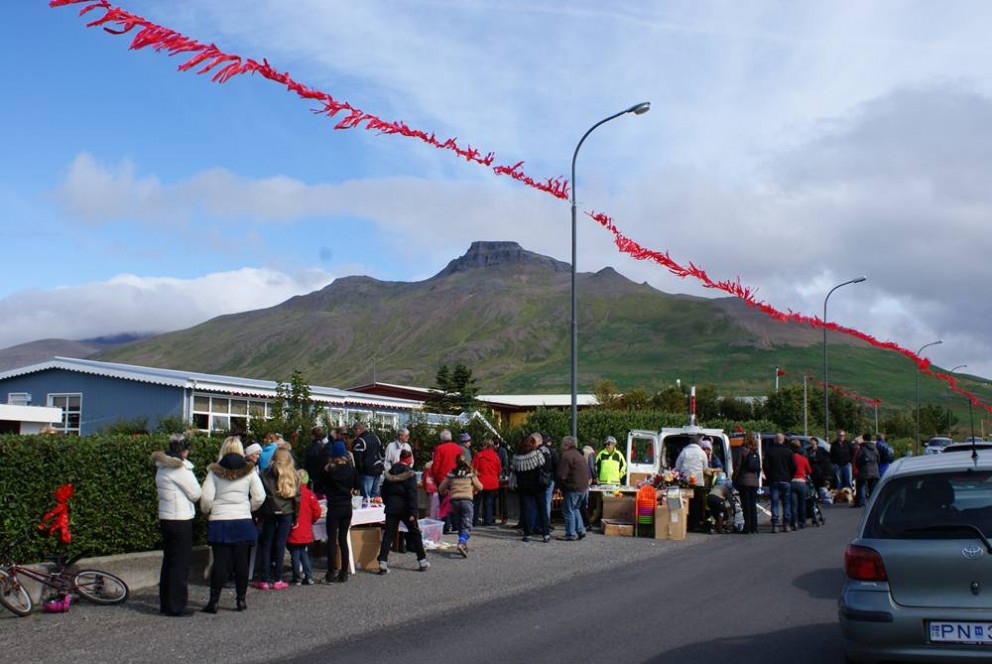 Götumarkaður á Kántrýdögum á Skagaströnd