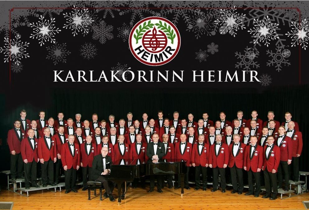 Tónleikar um áramót með Karlakórnum Heimi