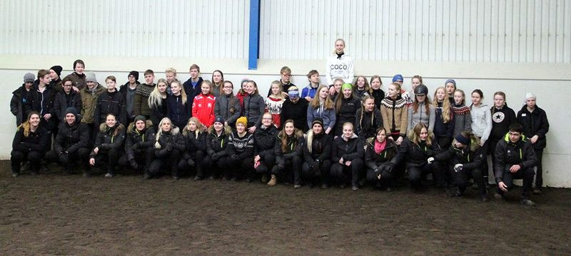 Skemmtilegt samstarf um reiðkennslu á milli skólastiga í Skagafirði