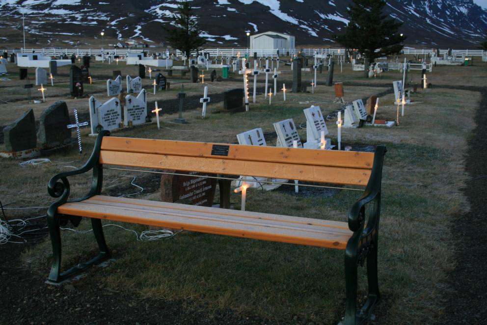Kirkjugarðurinn á Sauðárkróki. Mynd: KSE