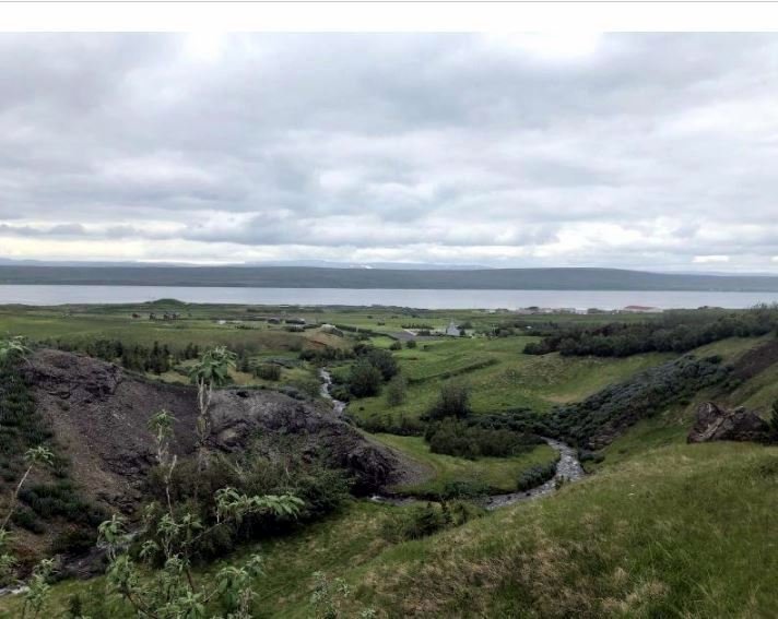 Kirkjuhvammur á Hvammstanga. Mynd: wikiloc.com