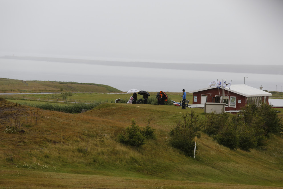 Golfskálinn á Hlíðarendavelli. Mynd: Hjörtur Geirmundsson