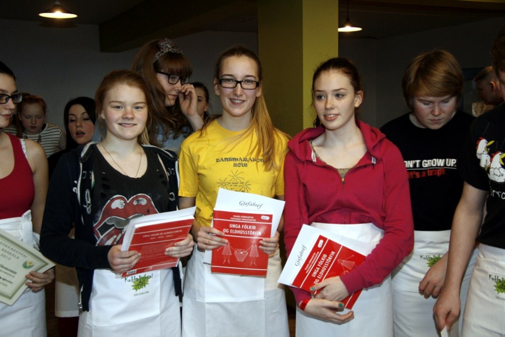 Þorskur með pistasíusalsa átti vinninginn