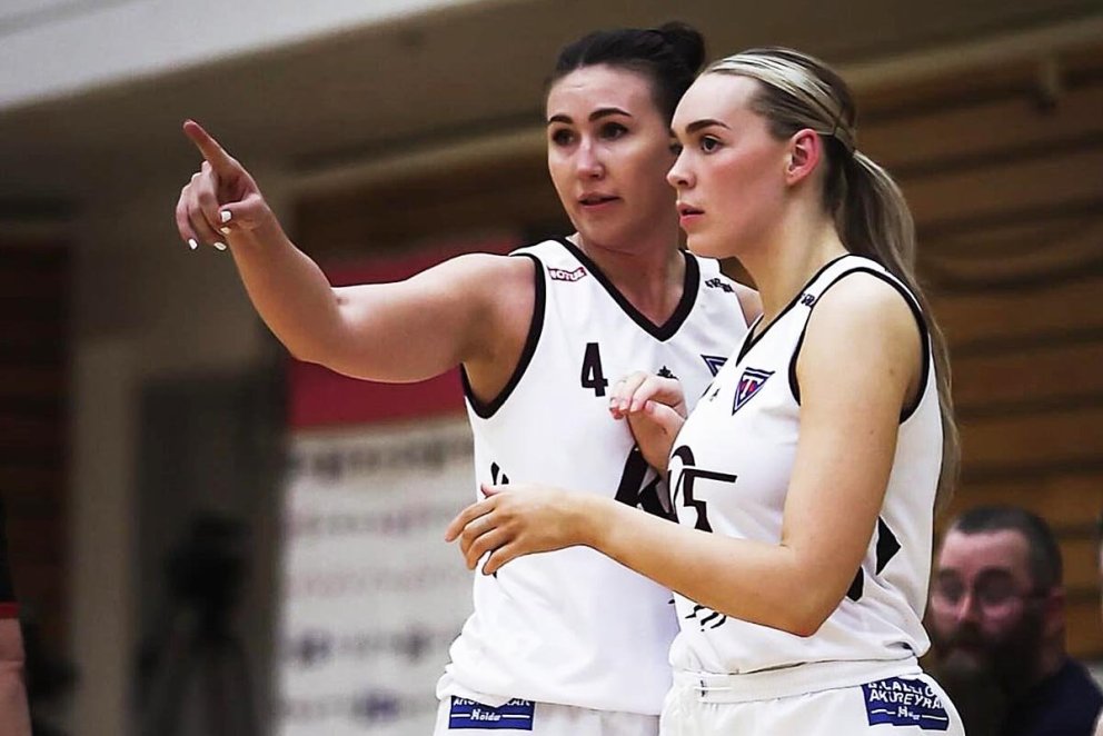 Edita Ewa og Inga Sólveig. MYND: DAVÍÐ MÁR