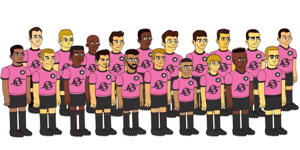 Liðsmynd af síðu Aðdáendasíðu Kormáks. Það er alltaf betra að hafa húmorinn í lagi.