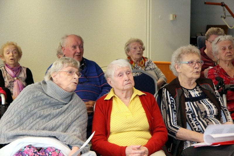 Söngurinn ómaði á kráarkvöldi  í september sl. Mynd: FE.