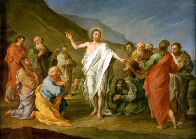 Kristur upprisinn, málverk eftir pólska málarann Szymon Czechowicz, málað um 1758