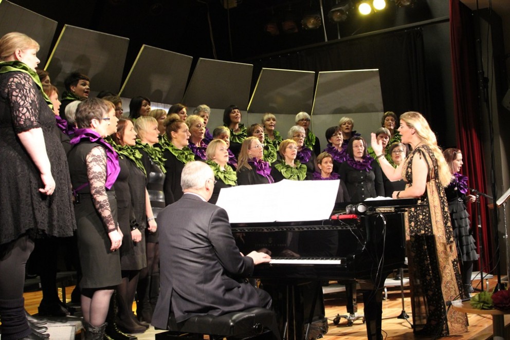 Vel lukkaðir konudagstónleikar Sóldísar - FeykirTV