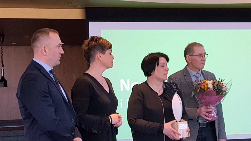 Frá afhendingu Landbúnaðarverðlauna 2018. Mynd: Guðrun Lárusdóttir.