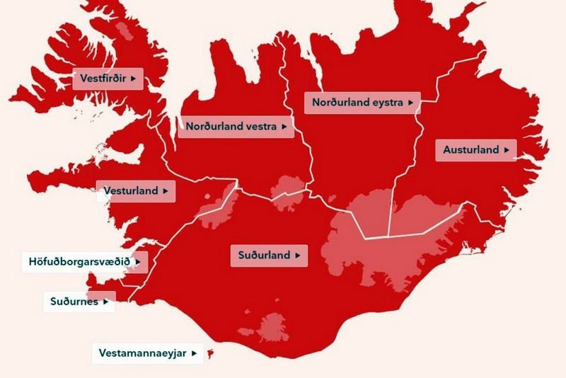 Staðan í dag. Myndir: Covid.is