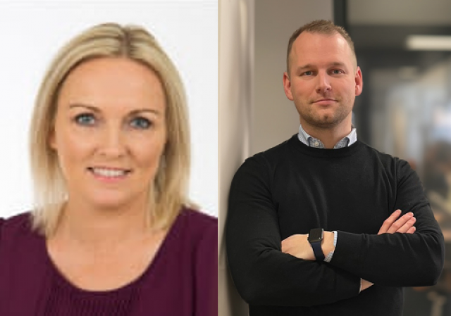 Heba og Sigfús. Mynd tekin af Byggðastofnun.is.