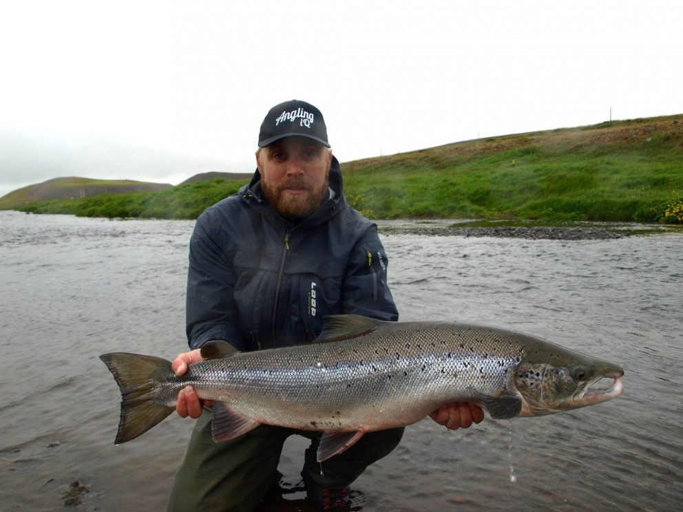 Þeir eru vænir laxarnir úr Húseyjarkvíslinni. Mynd: Fésbókarsíða Mokveiðifélagsins.