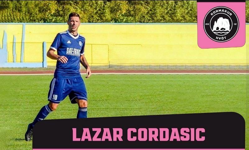 Lazar Čordašić, hokinn af reynslu og löðrandi af gæðum, til Kormáks Hvatar