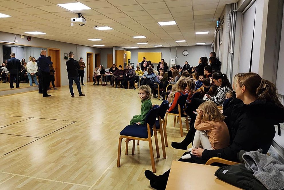 Frá fundinum í morgun. MYNDIR AÐSENDAR