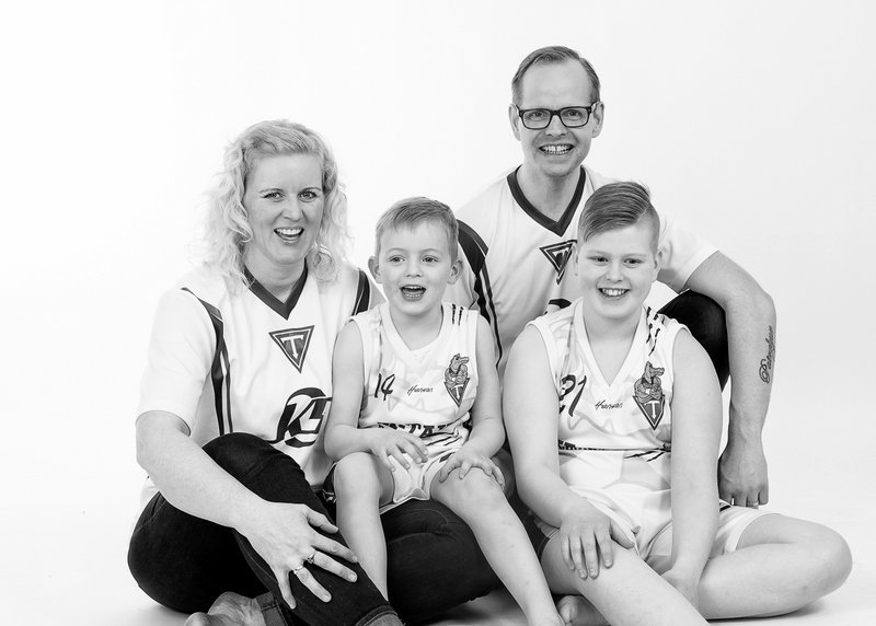 Það fer ekkert á milli mála hvert uppáhaldsliðið er í íslenska boltanum. Aðsend mynd.