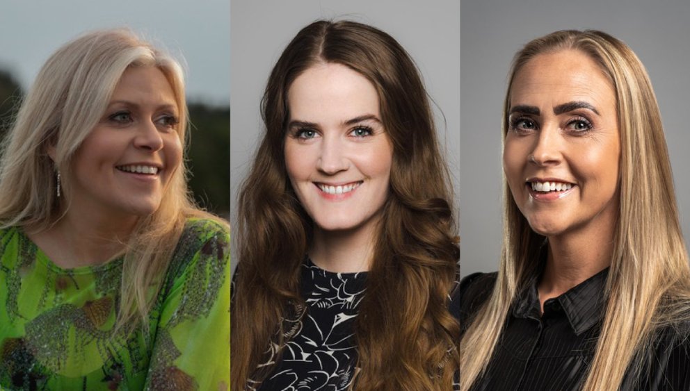 Hólmfríður, Jana og Álfhildur