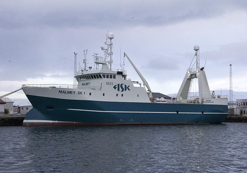 Málmey og Klakkur á makrílveiðum